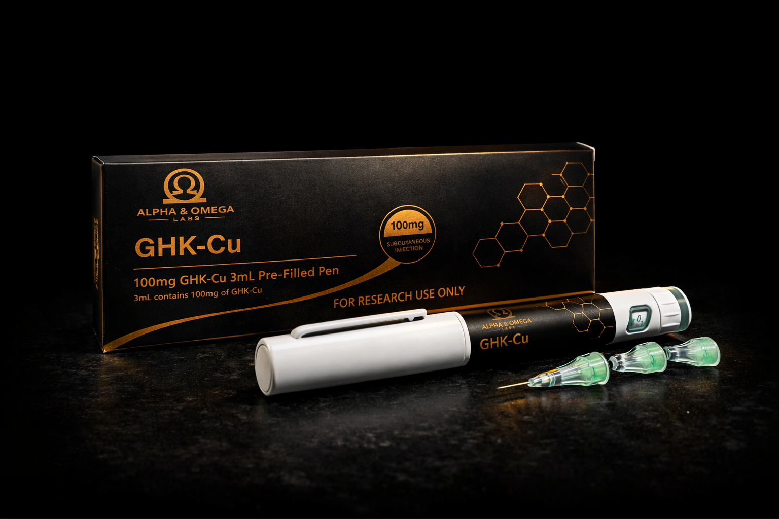 GHK-Cu (Copper Peptide) – Pre-Filled Research Pen