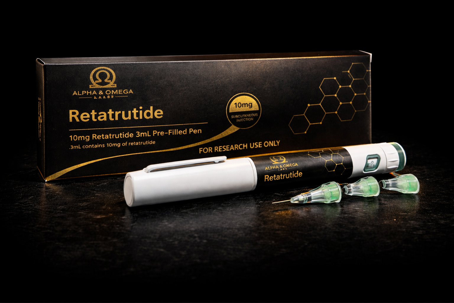 RETA (Retatrutide) – Pre-Filled Research Pen