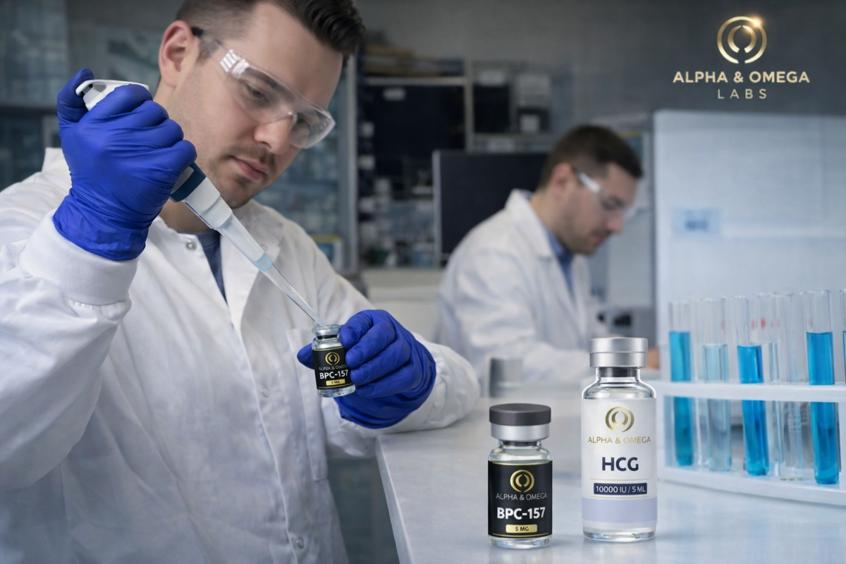 Alpha & Omega Labs | Premium Research Peptides UK Lab-Tested Purity Alpha & Omega Labs | Premium Research Peptides UK Lab-Tested Purity